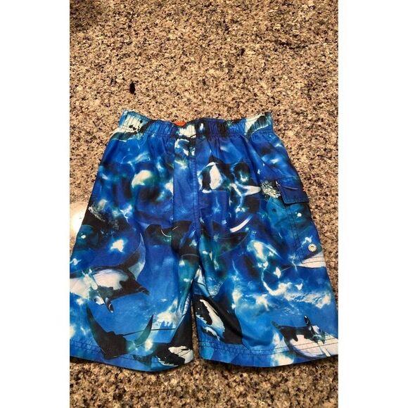 Boys Swim Trunks Bundle-Avengers/Sharks - Picture 7 of 7